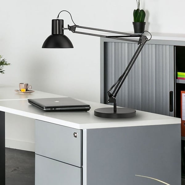 Unilux Success 80 pöytävalaisin, 80 cm:n varsi, E27, musta