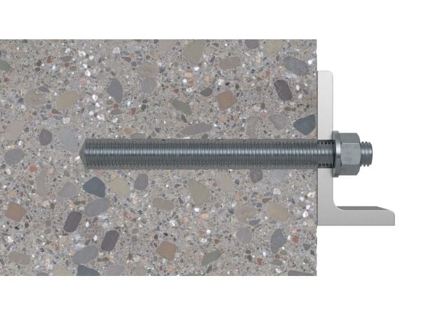 Fischer 524170, M10, Galvanisert stål, Fullt gjenget stang, 1 cm, 130 mm, 10 stykker