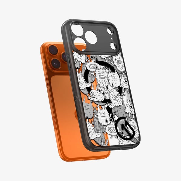Spigen c11 Series Inkverse Edition (Mag Fit), Mobilskal, Apple, iPhone 17 Pro, 16 cm (6.3"), Multifärg