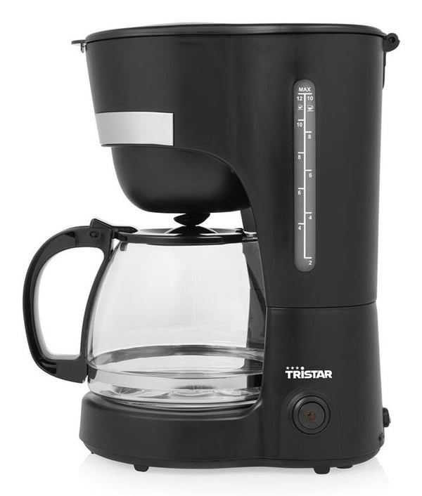 Tristar CM-1282, Droppande kaffebryggare, 1,25 l, Malat kaffe, 900 W, Svart