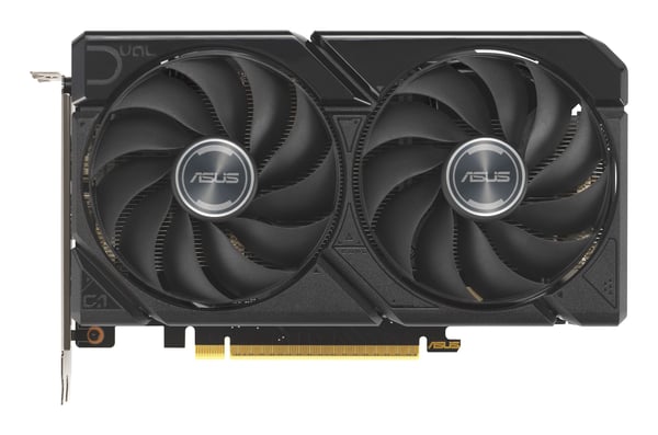 ASUS DUAL-RX9060XT-8G, Radeon RX 9060 XT, 8 GB, GDDR6, 128 bittiä, 7680 x 4320 pikseliä, PCI Express 5.0