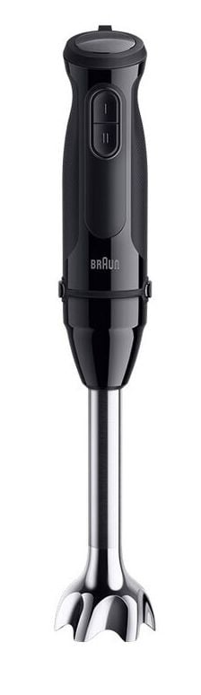 Braun MultiQuick 3 MQ30201M Stavmikser, Stav Mikser, 0,6 l, 900 W, Svart, Satin Stål