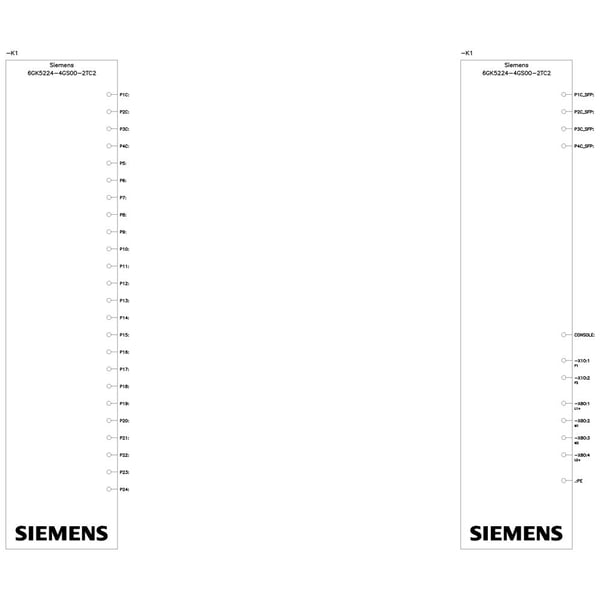 Siemens 6GK5224-4GS00-2TC2, begagnad