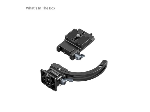 SmallRig 4349, Asennuslevy, musta, Alumiini, Silikoni, Ruostumaton teräs, Camera Mount Plate Kit × 1 Horizontal-to-Vertical Mount Plate × 1, Sony,F...