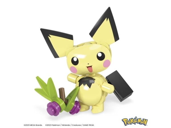 MEGA Pokémon Pichu''s Forest Forage, Byggesett, 6 år, Plast, 84 stykker, 440 g