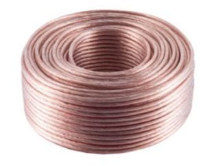 shiverpeaks SHVP BS06-245011 - Høyttalerkabel 4 mm² CCA tr 50 m, Kobberbelagt aluminium (CCA), 50 m, Rød, Transparent