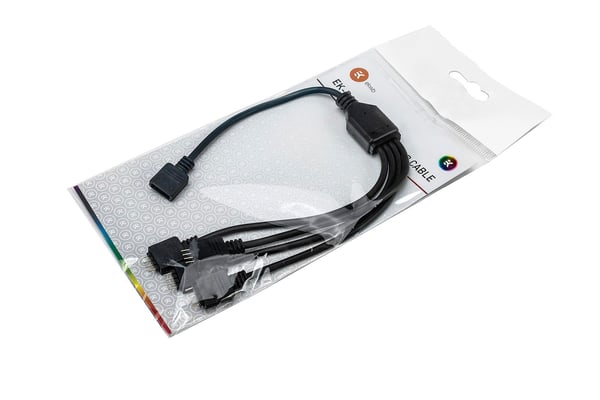 EK Water Blocks 3830046995353, Belysning, anslutningskabel, Svart, 300 mm