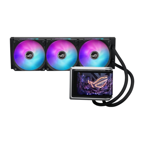 ASUS ROG RYOU IV 360 ARGB - Kylsystem med vätska till processorn - (för: AM4, AM5, LGA1700, LGA1851, LGA1200, LGA115x Socket) - koppar - 120 mm