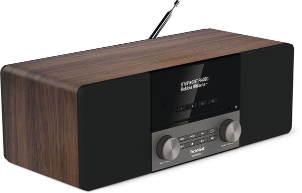 TechniSat 3 - Lydsystem - 2 x 10 watt - valnøtt