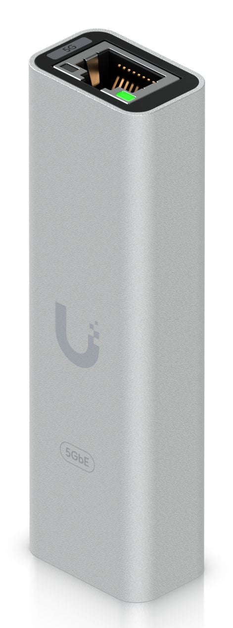 Ubiquiti UniFi - Nettverksadapter - USB-C - 5 Gigabit Ethernet x 1