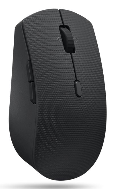 Lenovo Professional - Tastatur- og mussett - trådløs - Bluetooth, 2.4 GHz - QWERTY - USA med eurosymbol - grå - brun boks
