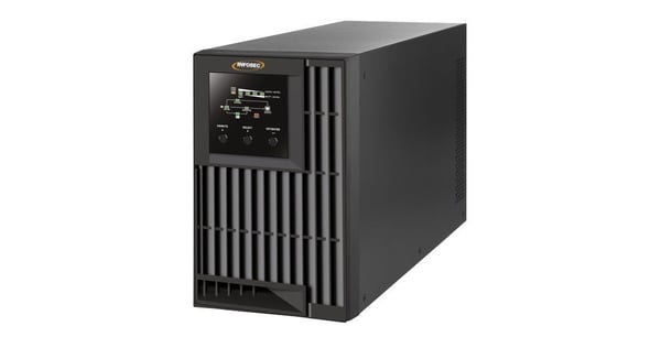 Infosec E4 Value 1000, Dobbeltkonvertering (Online), 1 kVA, Ren sinus, 100 V, 240 V, 40/70 Hz