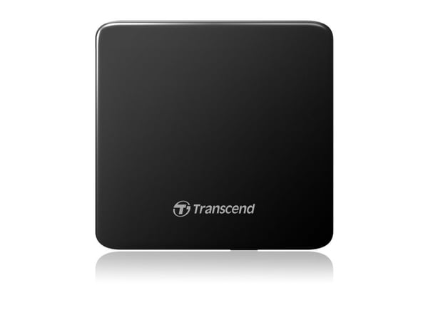 Transcend 8X DVDS-K - Platestasjon - DVD±RW (±R DL) / DVD-RAM - 8x/8x/5x - USB 2.0 - ekstern - svart