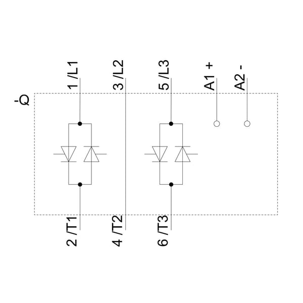 Siemens 3RF3416-2BB04 Halvlederkontaktor 2 x sluttekontakt 1 stk