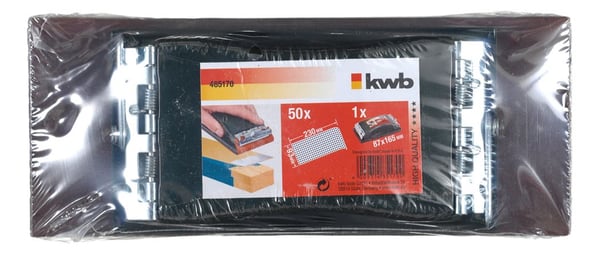 kwb 485170, Joustava, Käsihiomakone, Ruskea, 230 x 93 mm