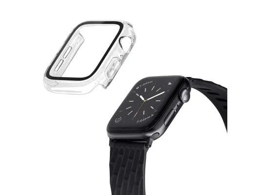 LAUT Shield, Kotelo, Älykello, Läpinäkyvä, Apple, Apple Watch 40mm, Lasi, Polykarbonaatti (PC)