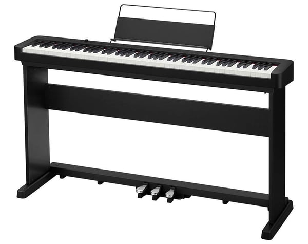 Casio CDP-S160 Set, AC, USB Type-A, USB Type-B, Sort, Likesvevende stemming, 415,5 - 465,9 Hz, 88 taster