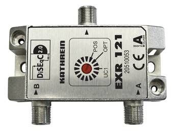 Kathrein EXR 121, Kabelkniv, 75 O, 47 - 2150 MHz, Metallisk, 1 styck, 2 x terr.