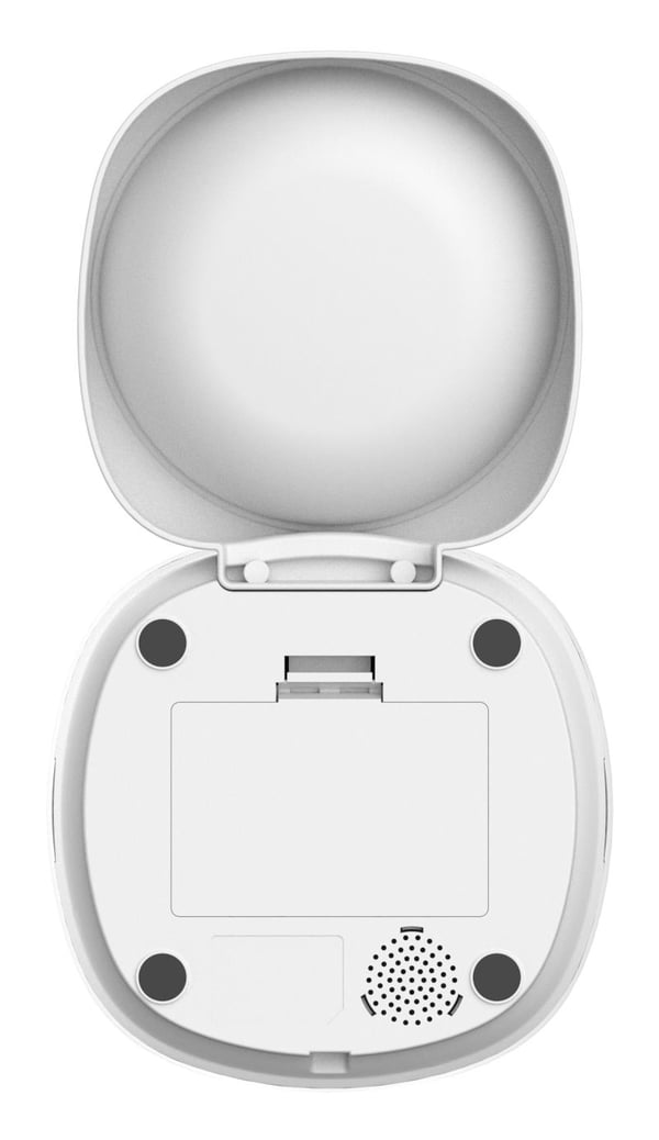 IMOU PF1 smart fôrautomat 4 L, rustfritt stål, hvit