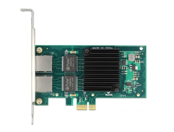 DeLOCK 88502, Intern, Koblet med ledninger (ikke trådløs), PCI Express, Ethernet, 4000 Mbit/s