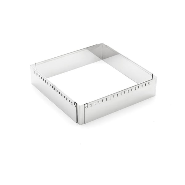 de Buyer - Pastry mold - 20 x 20 cm to 37 x 37 cm - firkantet