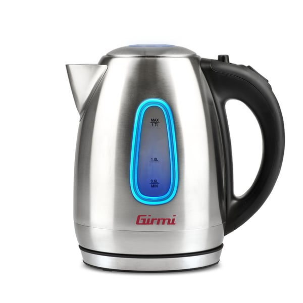 Girmi BL30, 1,7 L, 2200 W, Rustfritt stål, Rustfritt stål, Vannmåler, Overopphetingsbeskyttelse