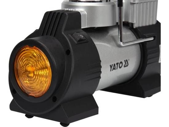 Yato YT-73460, Auto, 10 bar, 40 l/min, Musta, Terästä, 3 m, Tupakansytytin