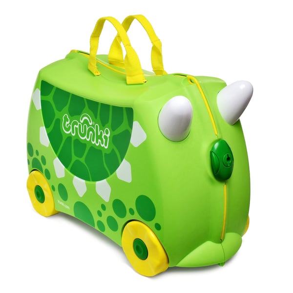 Trunki 5055192200665, Pitkälahkeiset alushousut, Kova kuori, Vihreä, 4 renkaita, 18 L, 310 mm