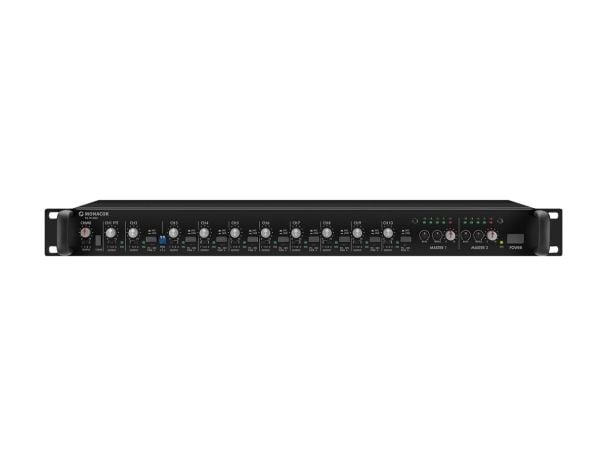 Monacor PA-1414MX, Sort, 75 dB, 20 - 20000 Hz, 0,05 %, 230 V, 50 Hz