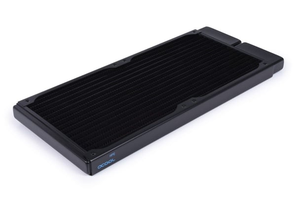Alphacool 14444, Radiator, Messing, Kopper, Rustfritt stål, Sort, 1/4", 14 cm, 140 mm