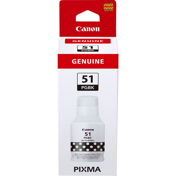 Canon GI 51 PGBK - Svart - original - påfyllnadsbläck - för PIXMA G1520, G2520, G2560, G3520, G3560