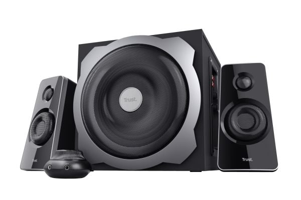 Trust Tytan 19019 2.1-kaiutinsarja, jossa 60 W:n subwoofer, musta