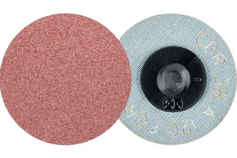 PFERD 42771412, Hiontakiekko, Universal, alumiinioksidi, 16000 RPM, pyöreä, 3,8 cm