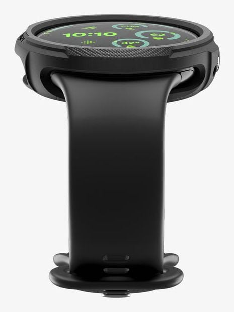Spigen Liquid Air, Laatikko, SmartWatch, Musta, Google, Pixel Watch 4 (45mm), Termoplastinen polyuretaani (TPU)