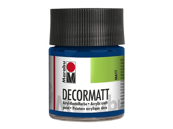 Decormatt 50ml 053 m.blå