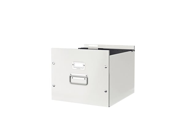 Leitz Click & Store WOW riippukansiolaatikko, 86 % kierrätyskartonki, Valkoinen, Kartonki, 1,21 kg