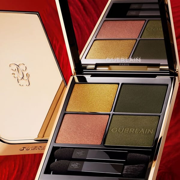 GUERLAIN OMBRES G EYESHADOW PALETTE EMERLAD FEATHER 870 – 4x1,5g