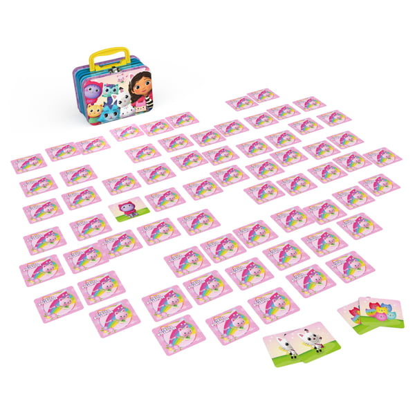 Spill KOG KOL Gabby's MemoGameMiniTin GML, kortspill, minne, 3 år