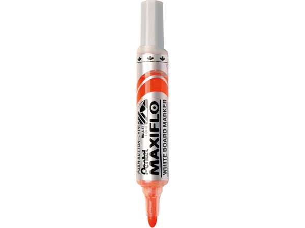 Pentel MWL5M-F, 1 styck, Orange, Rundad spets, Orange, Rund, 2,5 mm