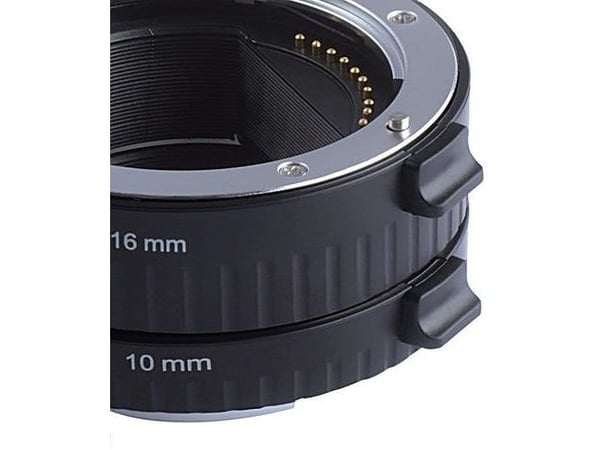 VILTROX DG-NEX, Sony, A7/A7R/A7S/A7 II, 2 kpl, Musta, Hopea, 6,15 cm, CE, EMC, FCC, RoHS