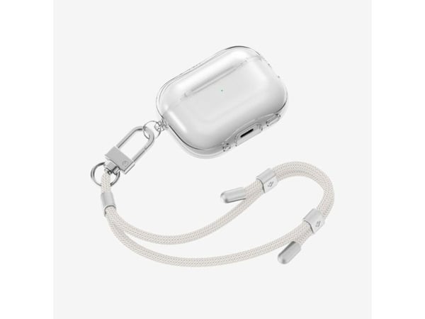 Spigen Cross Body Strap 2 Set, Rem, Vit, Tyg, Metall, Universal, 2 styck