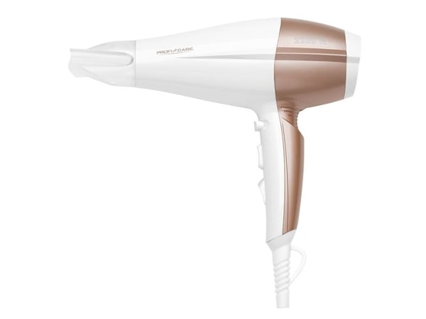 ProfiCare PC-HT 3010 hiustenkuivaaja 2200 W, valkoinen/samppanja