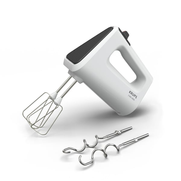 Krups GN4001, Käsisekoitin, Valkoinen, Vaivaus, Sekoitus, Vipu, 450 W, 95 mm