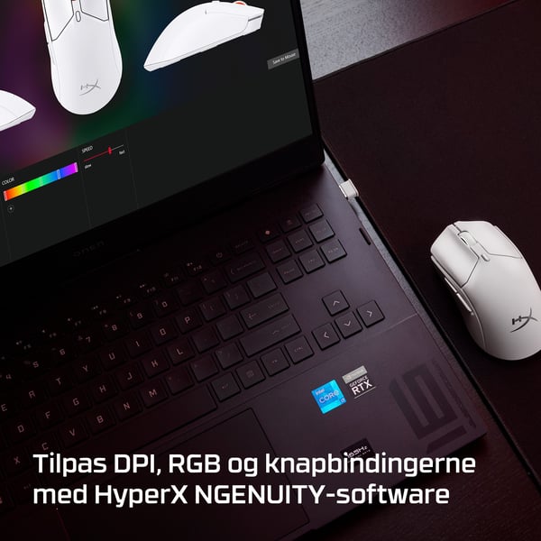 Mysz HyperX Myszka do Gry Hyperx Pulsefire Biały 26000 DPI