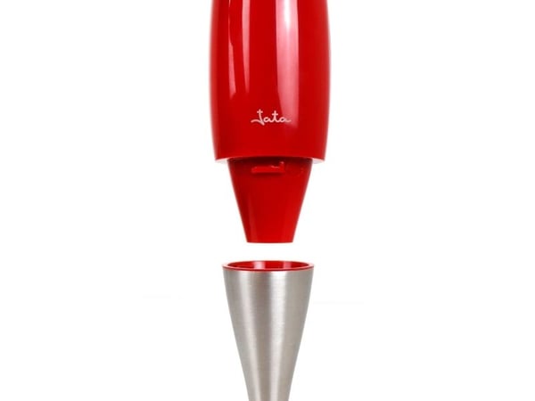 JATA JEBT1852, Upotettava sekoitin, 900 W, Punainen, Ruostumaton teräs