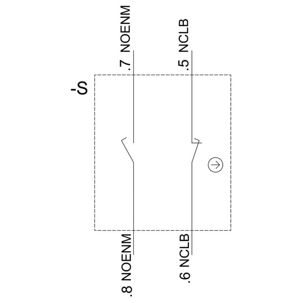 Siemens 3SU1400-1AA10-1RA0 Kontaktimoduuli 1 x bryde-kosketin, 1 x slutte-kosketin 1 kpl