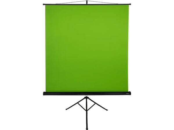 Arozzi Green Screen - Bakgrund - polyester - 1.6 m x 1.57 m - kromfärgad tangent - grön
