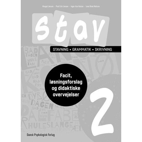 STAV 2 – facit, løsningsforslag og didaktiske overveielser | Språk: Dansk