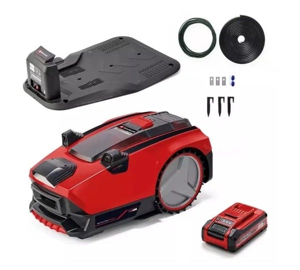 [OUTLET] - Einhell FREELEXO CAM 500, Robotgressklipper, 500 m², 18 cm, 25%, Børstet, IPX4