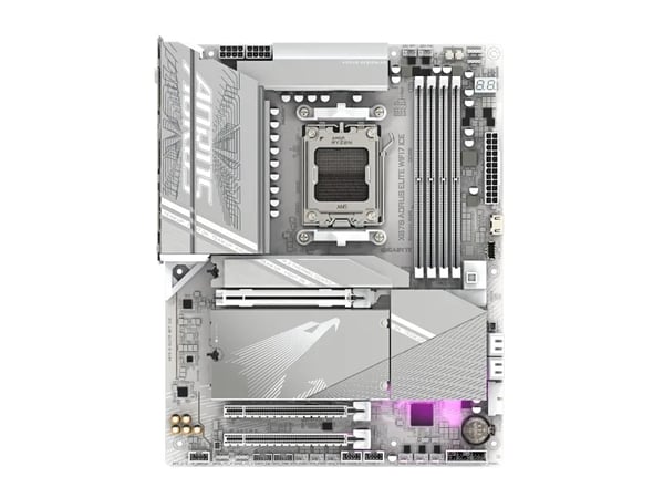 GIGABYTE X870 AORUS ELITE WIFI7 ICE hovedkort AM5 ATX DDR5